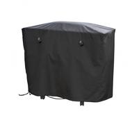 Housse de barbecue m polyester noir - Oviala