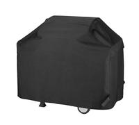Housse de barbecue noire 100 x 60 x 150 cm, imperméable, résistante aux intempéries, anti-UV, résistante à la décoloration, avec sangle Velcro réglable, housse de barbecue à gaz
