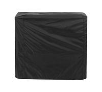 Housse de Barbecue, Polyester avec revêtement PU Housse de Barbecue extérieur étanche et Anti-poussière et Anti- avec Corde de Serrage - Noir(145x61x117cm)