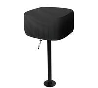 Housse de barbecue pour barbecue de style parc, housse rectangulaire en tissu Oxford imperméable 420D, compatible avec les barbecues de 62 x 60 x 50 cm