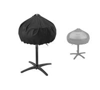 Housse de barbecue pour barbecue électrique George Foreman, housse de barbecue ronde, petite housse de barbecue ronde, pour intérieur et extérieur, convient pour barbecue 22460 et 22460-56 - 50 x 46
