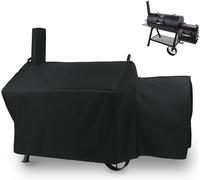 Housse de Barbecue pour fumoir décalé Oklahoma Joe's Longhorn de 177,8 cm, Robuste, imperméable, résistante aux UV, pour fumoir décalé Oklahoma Joe's 13201747-50, Housse de Barbecue d'extérieur