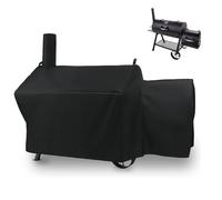 Housse de Barbecue pour fumoir décalé Oklahoma Joe's Longhorn de 177,8 cm, Robuste, imperméable, résistante aux UV, pour fumoir décalé Oklahoma Joe's 13201747-50, Housse de Barbecue d'extérieur
