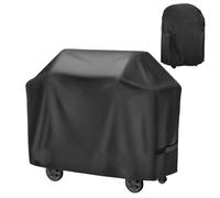 Housse de barbecue pour l'extérieur - Tissu Oxford imperméable - Accessoire de barbecue - Protection indéchirable avec cordon de serrage pour pique-nique, terrasse, randonnée, voyage et jardin