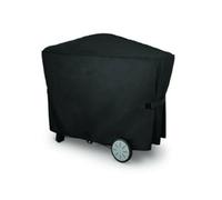 Housse de Barbecue pour Weber Q2000 Q3000 Housse de Barbecue extérieur Accessoires Anti-poussière étanche à la Pluie Housses de Protection Contre la Pluie (Noir, 112.4x64.1x95.6cm)