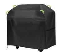 Housse de barbecue réglable en tissu Oxford 3000 + abrasion, imperméable, coupe-vent, avec poignée réfléchissante, résistante aux tempêtes, sangles de taille réglables