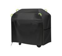 Housse de barbecue résistante aux déchirures avec revêtement en polyuréthane 3000 mm - Évaluation imperméable à l'eau - Sangles coupe-vent renforcées - 86 cm - 157 cm - Ajustement générique