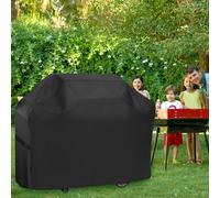 Housse de barbecue résistante aux intempéries - 145 x 61 x 117 cm - Ultra résistante à la déchirure - Avec revêtement en polyuréthane - Imperméable à la poussière - Tissu Oxford 210D - Housse