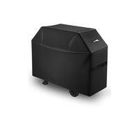 VEVOR Housse de barbecue 1524 mm, bâche de protection barbecue extérieur, imperméable, résistante aux intempéries polyester 600D robuste facile à mettre et enlever, avec sangles auto-agrippantes, noir