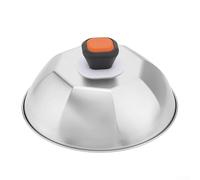 Housse de barbecue robuste en acier inoxydable avec rétention de la chaleur pour augmenter l'efficacité de la cuisson et protéger les aliments des contaminants pendant la cuisson