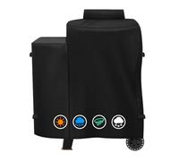 Housse de barbecue robuste en polyester 600D compatible avec Pit Boss Phoenix Kettle Grill Onyx Edition résistante aux intempéries PB Phoenix Kettle Pellet Charbon de bois