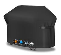 Housse de barbecue robuste et imperméable Polyuréthane pour Weber Summit 470, 420, Genesis S-325s, E-325s (170 x 68 x 119 cm)
