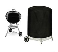Housse de barbecue robuste et imperméable pour petites tables rondes - Résistante aux intempéries, à la poussière et aux UV - Oxford 210D (38 x 40 cm)