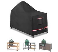 Housse de barbecue robuste - Protection résistante à la décoloration | Housse de barbecue - Pour extérieur, terrasse, jardin, camping, pique-nique, saison pluvieuse, vacances d'été