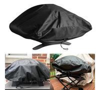 Housse de barbecue sur mesure pour Weber Q2000 - Système de fixation sécurisé qui maintient fermement dans des conditions de vent difficiles (74 x 50 x 24 cm)