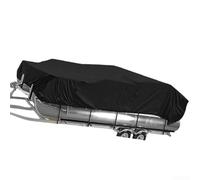Housse de bateau carrée en tissu Oxford 210D robuste qui protège les bateaux de 5,8 à 7,3 m, 7,3 m, 7,3 m, 7,3 m de la poussière, facile à installer et à enlever (750 x 360 cm)
