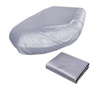 Housse de bateau gonflable en tissu Oxford imperméable et cordon de serrage conçue pour protéger les kayaks de la poussière, des rayons UV, des feuilles et des déjections d'oiseaux par tous les temps