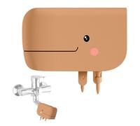 Housse de bec de bain pour bébé - Housse de robinet en silicone souple | Protection de robinet mignonne et amusante pour , housse anti-chocs pour la sécurité de la salle de bain avec forme