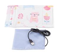 Housse de biberon isolée pour bébé, housse de protection en verre antidérapante, sac chauffant sûr en coton, accessoire alimentaire unique pour les tout-petits dans le salon et la chambre à coucher