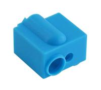 Housse de bloc chauffant pour boîtier de protection en silicone résistant aux hautes températures, accessoires d'imprimante, 1 manchon en silicone bleu pour volcano, bloc chauffant J-Head Hotend