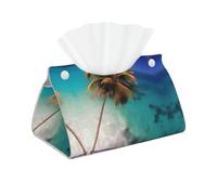 Housse de boîte à mouchoirs Longue des îles des Caraïbes - Imperméable, légère et Pliable avec Ouverture à Deux Boutons pour Une Utilisation Pratique