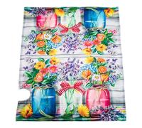Housse de Boîte aux Lettres Décorative en Tissu, Protection UV | Outils, Réutilisable, pour Boîte aux Lettres Poteau et Métal, Décor Saisonnier Extérieur