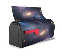 Housse de boîte aux lettres magnétique avec motif galaxie dans l'univers - Étanche - Installation facile