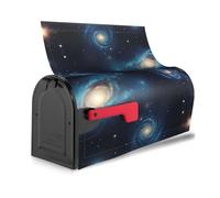 Housse de boîte aux lettres magnétique étanche avec motif univers et galaxie - Installation facile