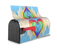 Housse de boîte aux lettres magnétique pour la Saint-Valentin, motif cœur, étanche, installation facile