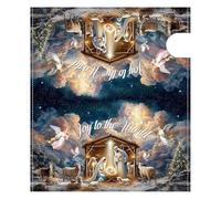 Housse De Boîte Aux Lettres - Protection Contre La Pluie Festive Religieuse - Couverture Magnétique De Boîte Aux Lettres Nativité | Pour Jardin Parc Banlieue Ferme Quartier Appartement Bordure De Trot