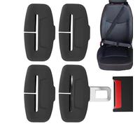 Housse de boucle de ceinture de sécurité - Ensemble de 4 protections réutilisables anti-rayures conçues pour aider à réduire l'usure et à prévenir les dommages de autour des boucles de ceintur