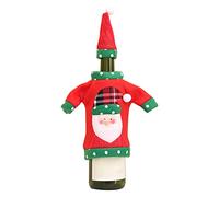 Housse de bouteille de vin de Noël, pour les fêtes de Noël, le Nouvel An, Noël
