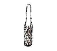 Housse De Bouteille D'Eau | Sac Filet Mode En Coton Tissé - Sac De Transport Pour Gourde Avec Porte-Gobelet - Pour Activités Extérieures Randonnée Pêche Vélo Voyage Plage Vacances Shopping Gym