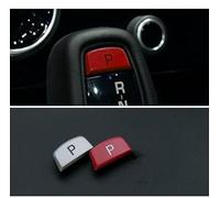 Housse de bouton de levier de vitesse de voiture pour Range For Rover Sport 2014-2022, Evoque 2020-2021, Discovery Sport, Jaguar F-Type 2013-2020, plastique rouge (rouge)