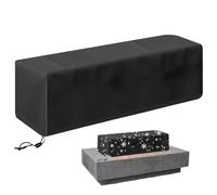 Housse de brasero - Housse de table robuste avec cordon de serrage, protection contre la poussière, accessoires de barbecue pour feux de , camping, table d'extérieur, hayon, fête d'été