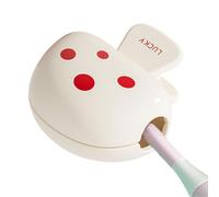 Housse de Brosse à Dents | Protection pour tête de Brosse à Dents en Forme de Champignons | Accessoires compacts Protection poussière pour Voyage, Camping, hôtel, Blanc, riferimento Alla