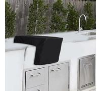 Housse de brûleur latéral en tissu Oxford avec ajustement sécurisé pour barbecues et chauffages extérieurs (32,5 x 49,5 x 3,5 cm)