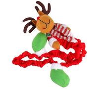 Housse de Cadre pour Écran de Noël, Protection Anti-poussière en Tissu | Bande Élastique Réglable, Réutilisable, Style Renne Charmant, pour Moniteur Informatique ou Ordinateur Tout-en
