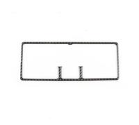 Housse de cadre tableau Compatible Avec Vw Pour MK4 Pour R32 Pour GTI 1999 2000 2001 2002 2003 2004 2 Pièces Ornements De Console Centrale Gauche Droite Accessoires