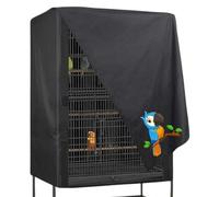Housse De Cage À Oiseaux - Hòusse Dè Càge Pour Animaux D́e Compagnie | Caĝe À Oìseaux Occultante, Protection Imperméable, Pare-soleil À Motif Créatif Pòur Petits Ańimaux, Perruches, Bouclier Intérieur