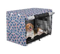 Housse de cage en métal pour chien Redtro American Football Kennel Covers for Puppy Dog Crate Curtain