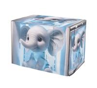 Housse de cage pour chien éléphant mignon avec boucle fixe en bas, housses pour cages pour animaux de compagnie, taille XL