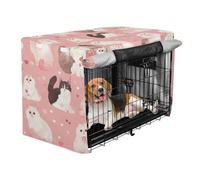 Housse de cage pour chien - Protection de cage pour chien - Jolis chatons et chats - Blush Sweet