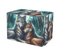 Housse de cage pour chien Wolf Mate durable et résistante à l'eau pour animaux domestiques d'intérieur Taille M