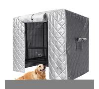 Housse De Caisse, Accessoires Pour Animaux Protecteurs Et Imperméables Avec Fenêtre Latérale Respirante Enroulable, Housses Destinées Aux Cages À Chien, Pour Intérieur Extérieur Terrasse Véranda