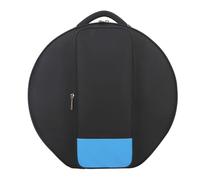 Housse de caisse claire 14 x 5,5 pouces, étui souple for batterie de percussion(Black With Blue)