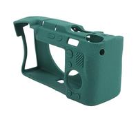 Housse de Caméra en Silicone Antidérapante, étui de Caméra Respectueux de la Peau pour A7CII A7CR, Housse de Protection de à Trou Précis pour Voyage, 1 X étui pour Appareil Photo (Green)