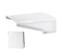 Housse de caméra extérieure - Protection solaire pour caméras de - 27 x 26,5 x 9,5 cm - En ABS imperméable et anti-poussière - Panneau extérieur universel pour maison, villa, bureau