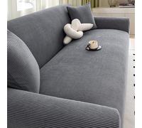 Housse De Canapé 1, 2, 3 Ou 4 Places Housses De Canapé Ultra-extensibles Housses De Canapé épaisses Et Moelleuses Housses De Canapé Tout Compris Housse De Ca(Size:5 Seater(305-360cm),Color:Foncé Gris)