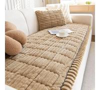 Housse De Canapé 1 2 3 Place, Epais Housse De Canapé Lavable - Nouveau Velours CôTelé Doux Universel,Housse De Canapé AntidéRapant,Couvre Canapé d'angle(Coffee,70 * 180cm)